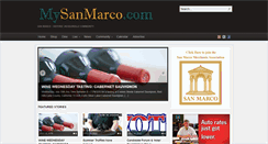 Desktop Screenshot of mysanmarco.com